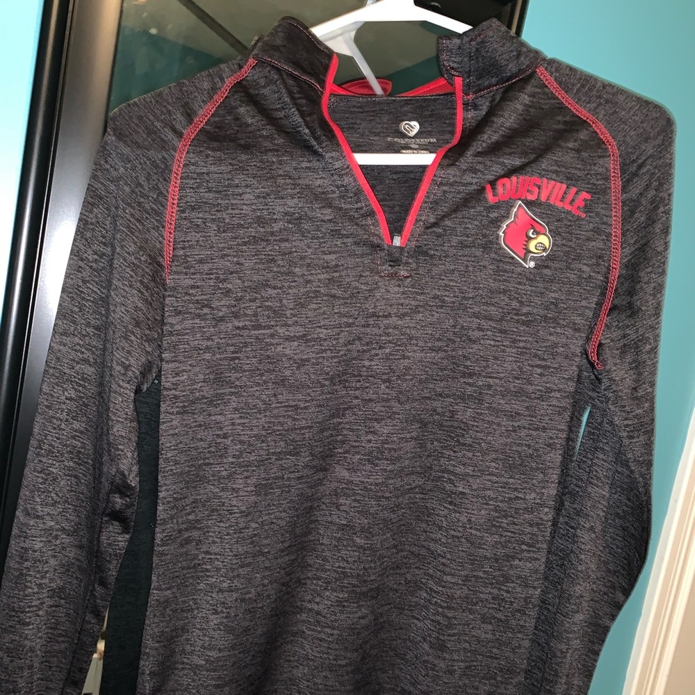 Half zip Louisville long sleeve